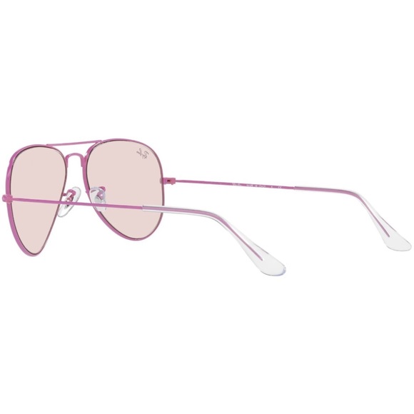 Ray-Ban Gunmetal Violet Large Aviator Large Unisex Sunglasses RB3025 - Picture 6 of 7